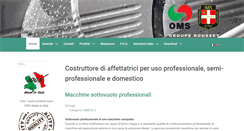 Desktop Screenshot of omsaffettatrici.com